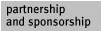 partnership and sponsorship